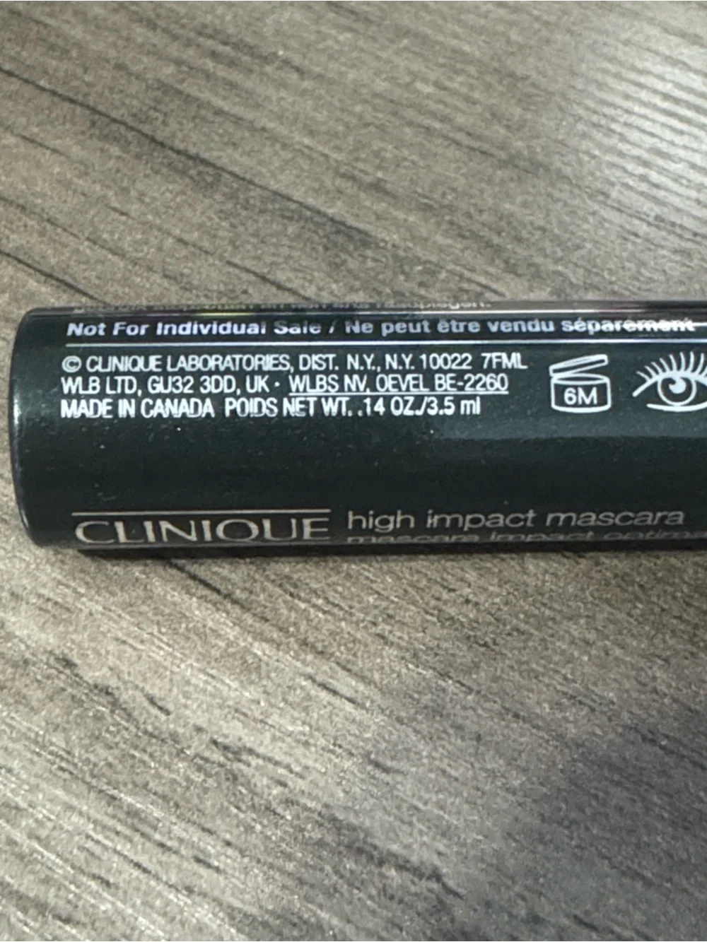 Clinique High Impact Mascara in Black 3.5ml ~ new